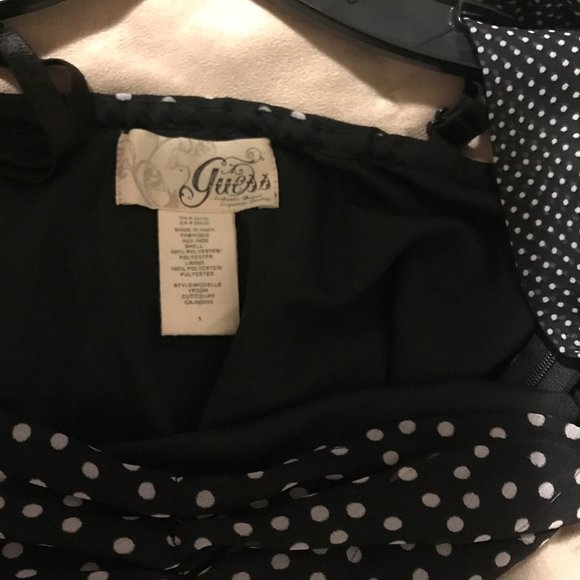 GUESS POLKA DOT ROMANTIC DRESS - Picture 3 of 3